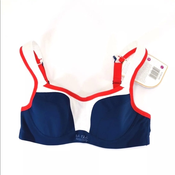 Level 4 Support Molded Cups Underwire Sports Bra - Picture 1 of 8